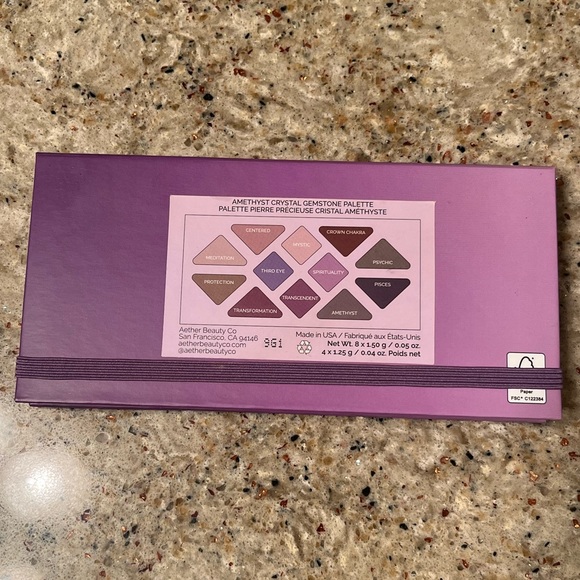Aether Beauty Amethyst Crystal Gemstone Palette - Picture 5 of 5